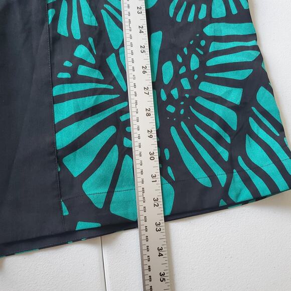 Chicos Kimono Jacket Womens L/XL Black Green Abstract Print Open Front Cardigan - Picture 4 of 7